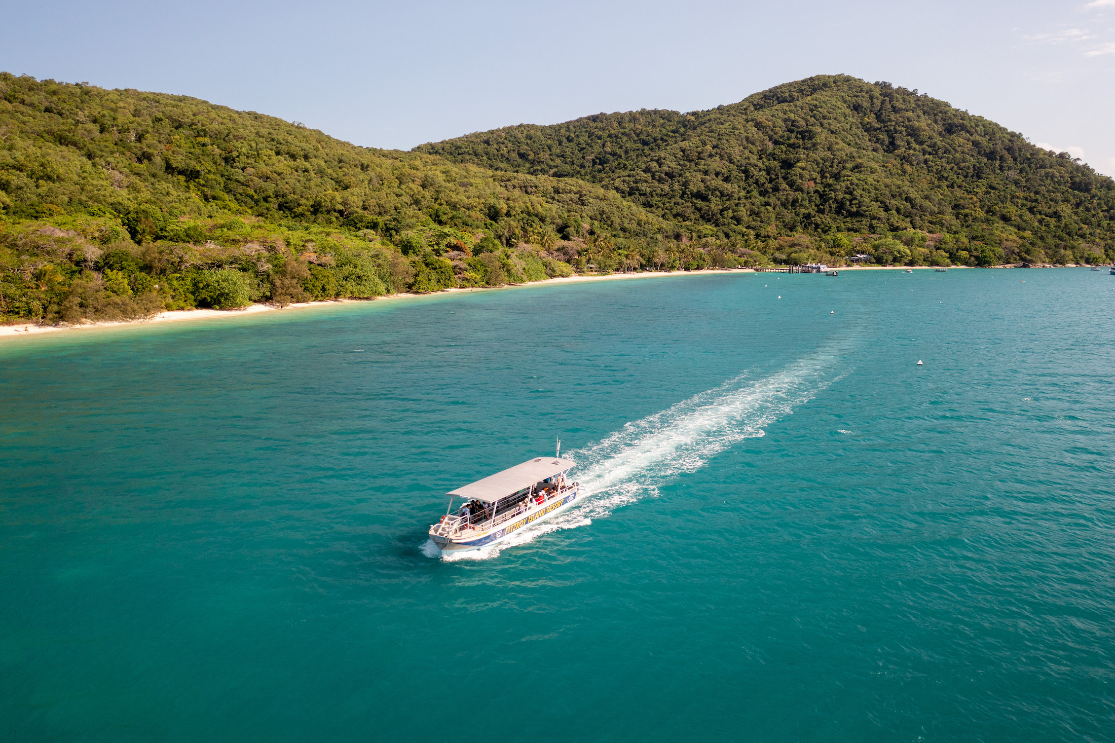 Full Day Tour 8 00am Cairns To Fitzroy Island 9 30am Glass Bottom