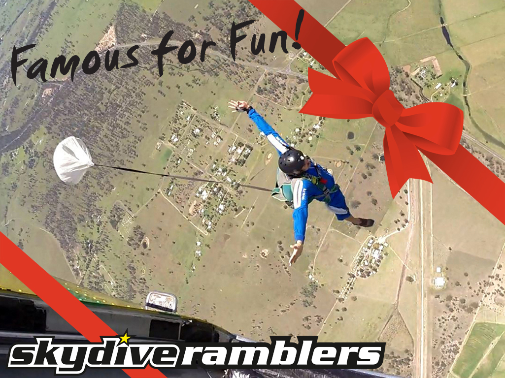 iad - first 5 jump freefall package - gift card