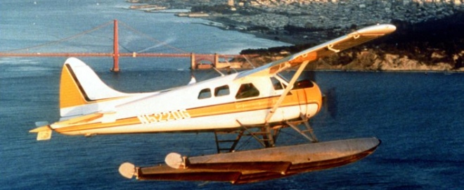 Champagne Seaplane Flight, San Francisco