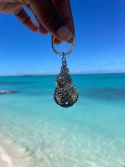 SAND DOLLAR KEY CHAIN 
