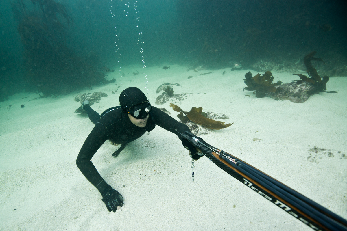 Deep Spearfishing