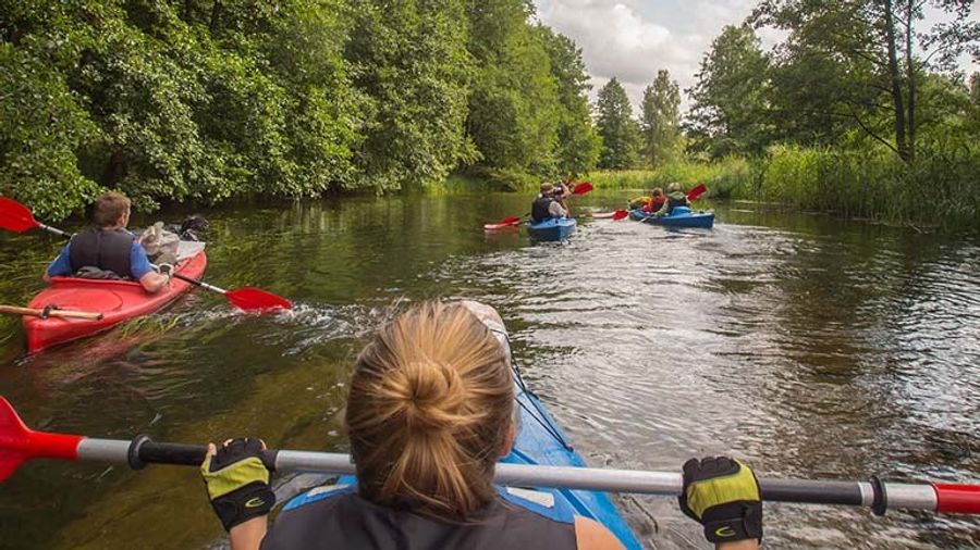 Kayaking adventure down the Struma river