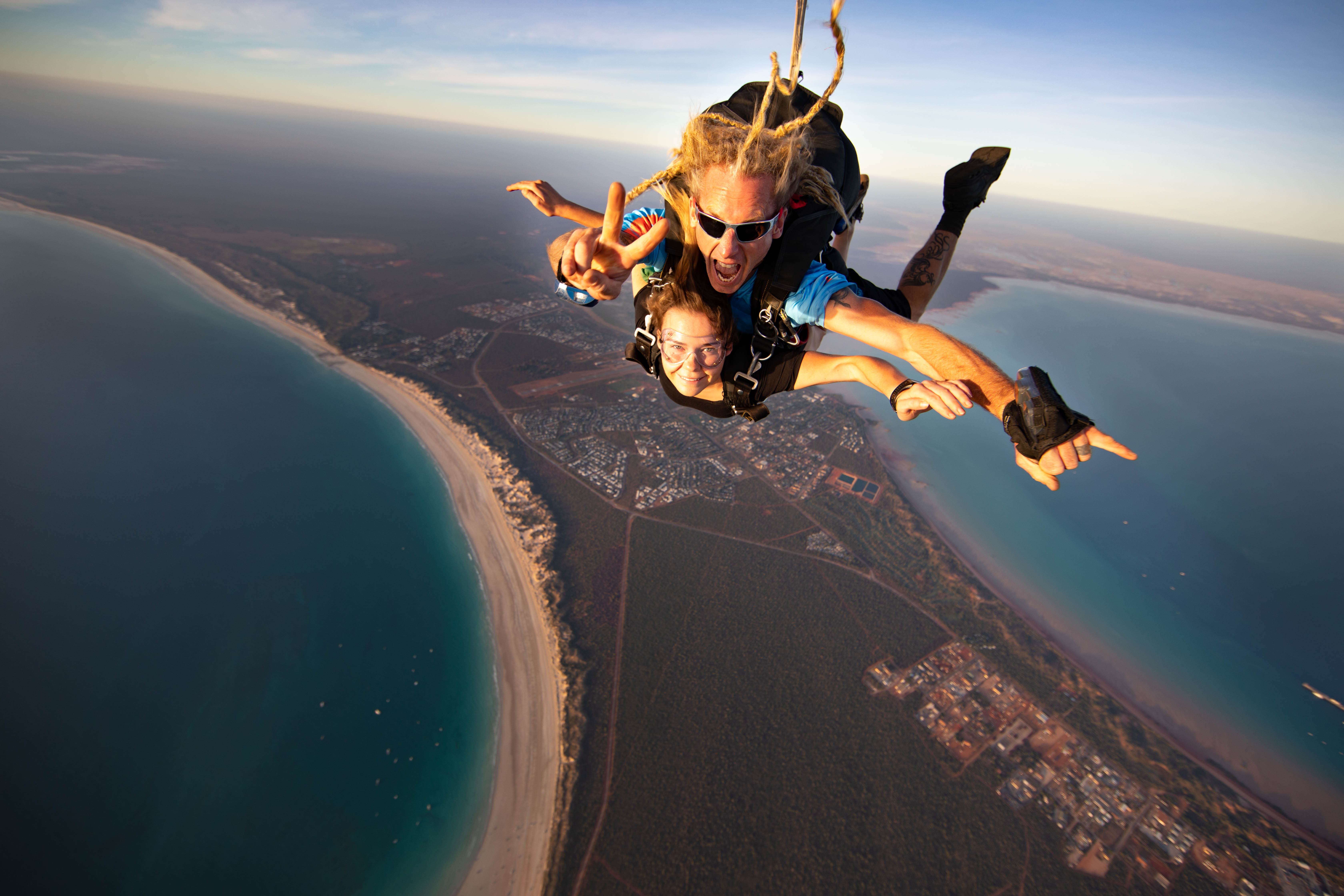 14,000ft Cable Beach Broome Tandem Skydive *Most Popular*