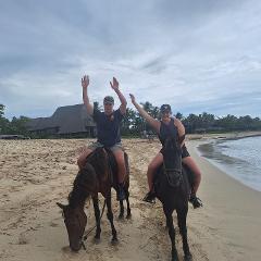 The Authentic Fijian Beach Horse Riding Adventure 