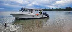 Keje Water Taxis from Port Denarau to  Yasawa  Group 3 (Turtle Island  Resort ,  Long Beach Resort, Coralview Island, Blue Lagoon, Yasawa Island Resort, Sawa-i-Lau Cave )