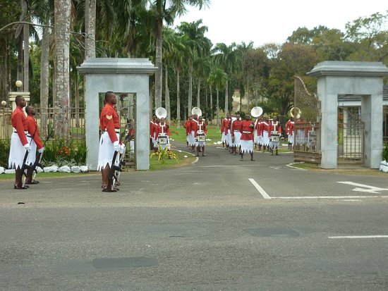 Around Suva -  Parliament House - Thurston Garden 