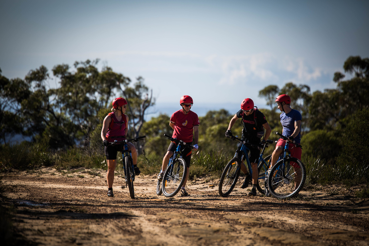 E- Bike (electric) GUIDED TOUR - HALF DAY - PRIVATE CHARTER - Blue Labyrinth - Glenbrook Precinct