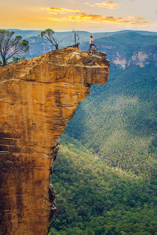 BIKE and HIKE Tour - Hanging Rock + Grand Canyon - Private Guided Charter only