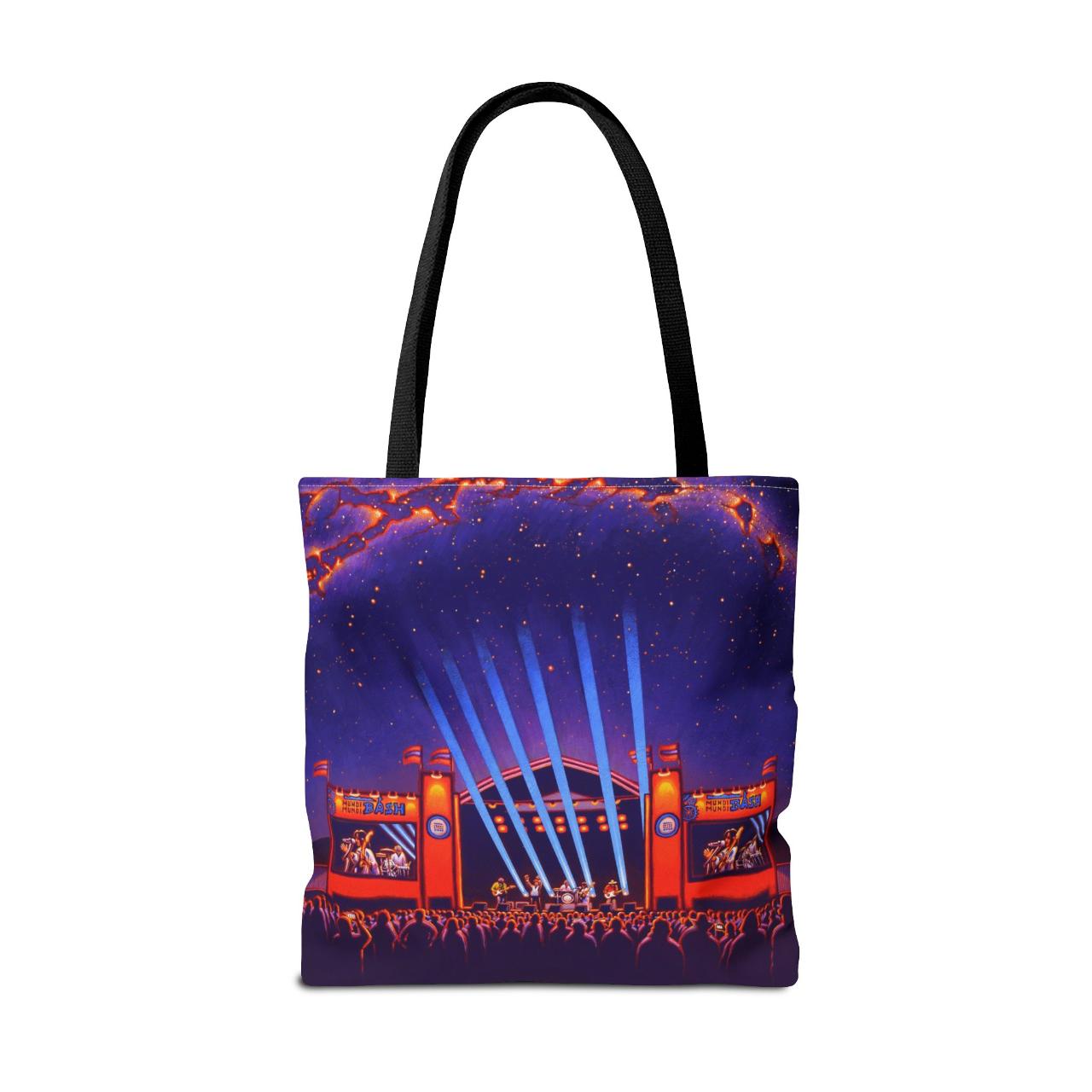 Concert Stage Tote Bag – Neon Night Music Festival