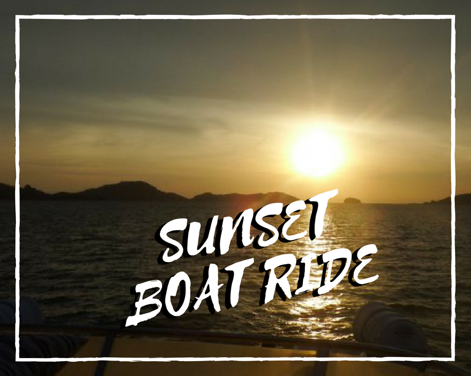 SHARED SUNSET BOAT RIDE