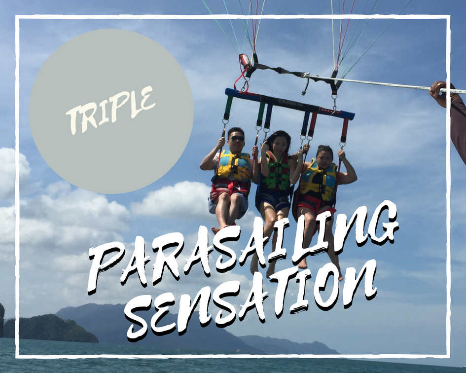 PARASAILING SENSATION TRIPLE FLYER
