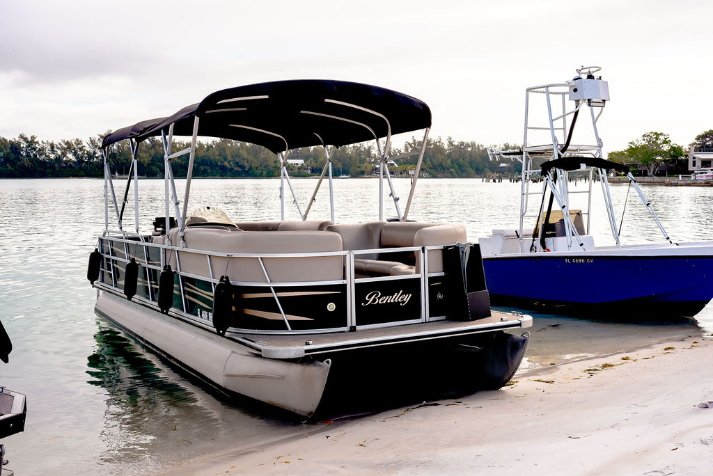 8 Hour - 24' Bentley Pontoon w/ Double Bimini - H2O Watersportz ...