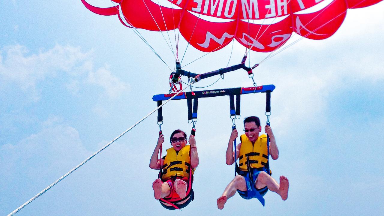 Private Parasailing Double Flyer