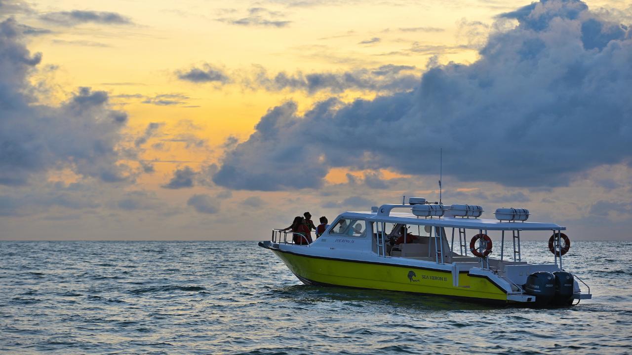 Shared Sunset Boat Ride