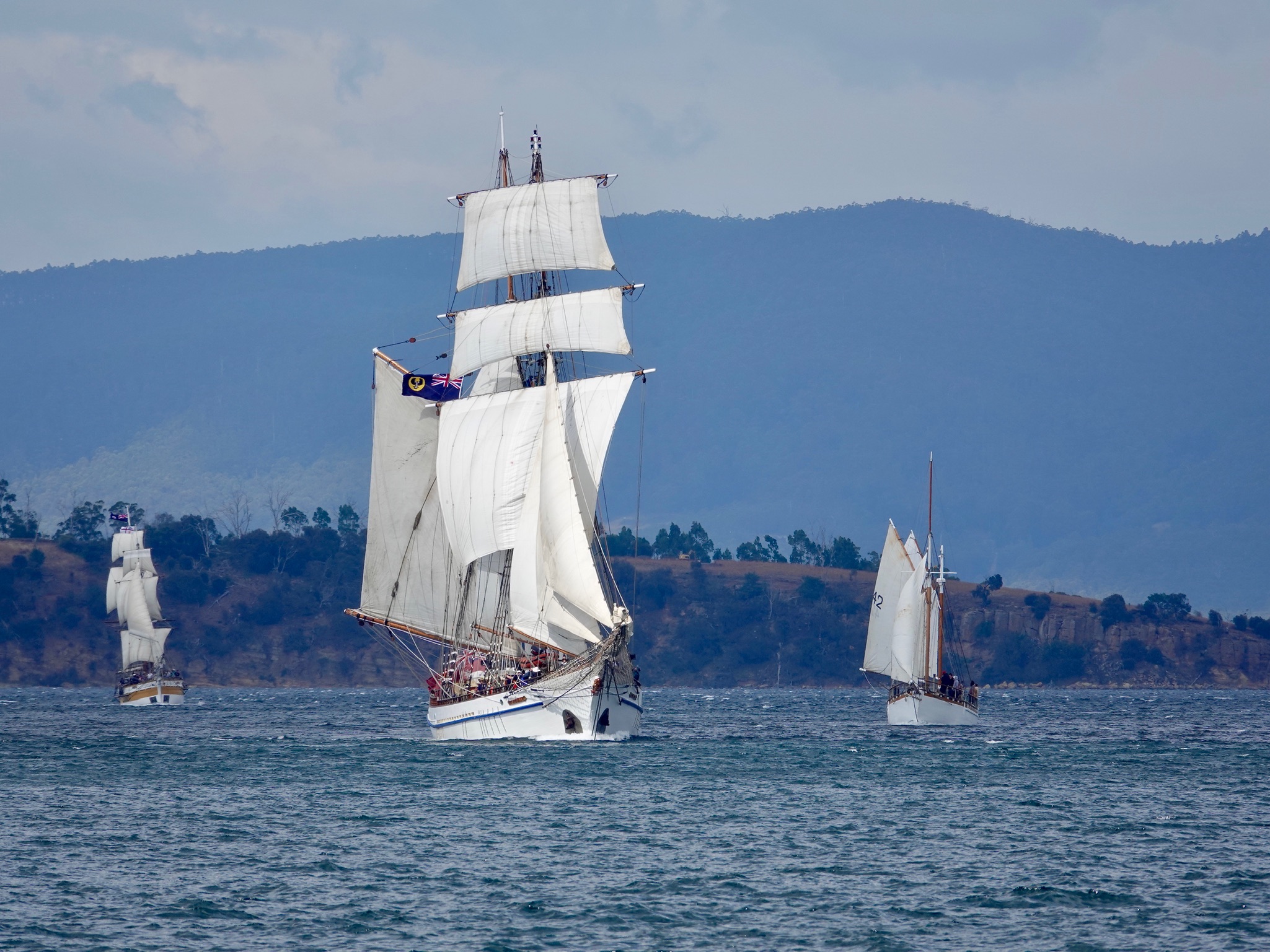 Australian Wooden Boat Festival Parade of Sail Hobart 2025 One and