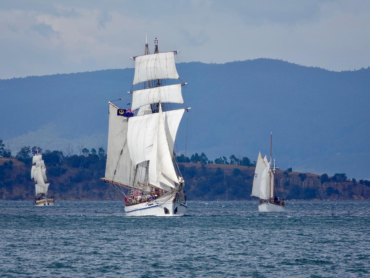 Australian Wooden Boat Festival Parade of Sail - Hobart 2025