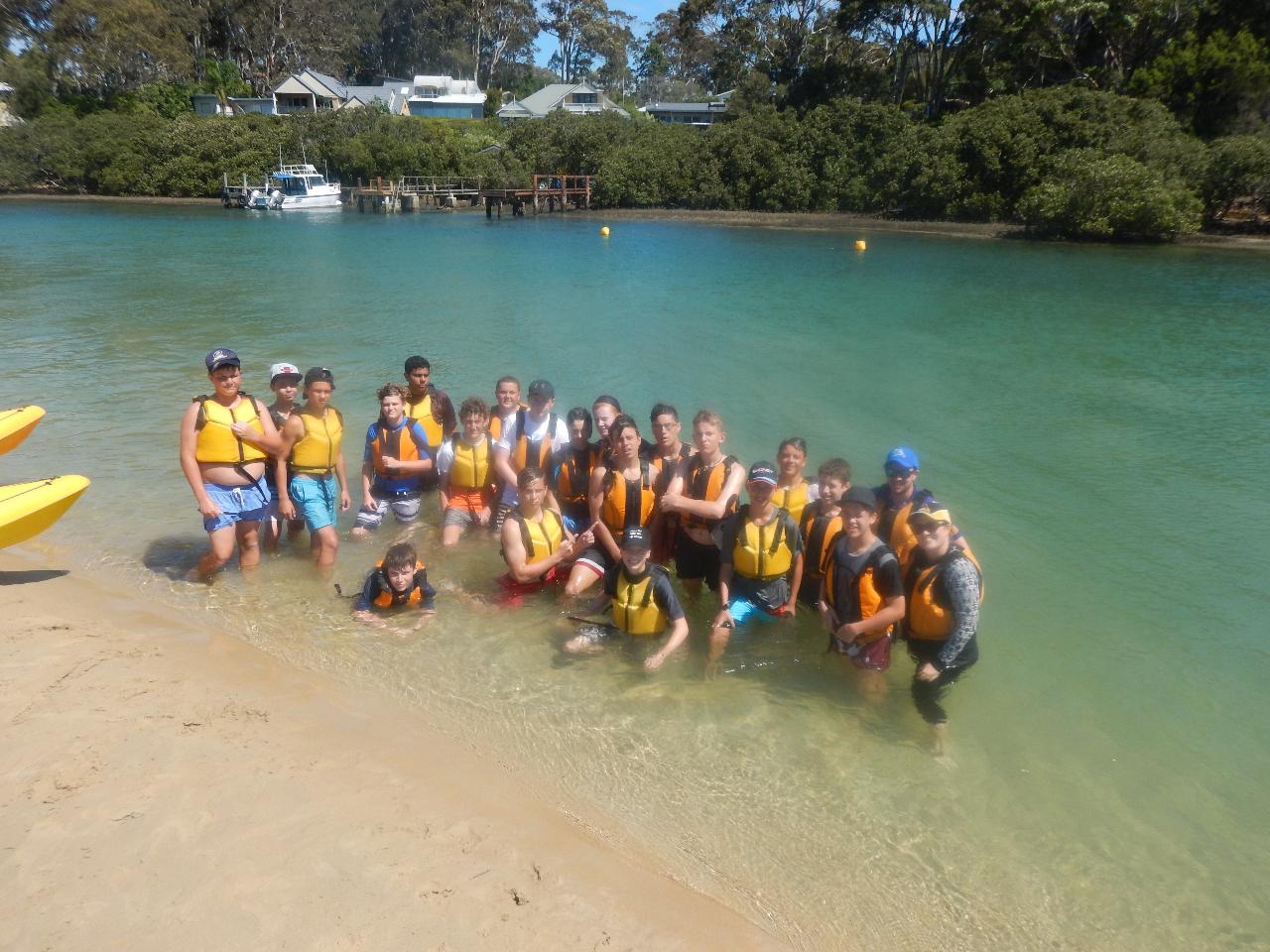 After school kayak program