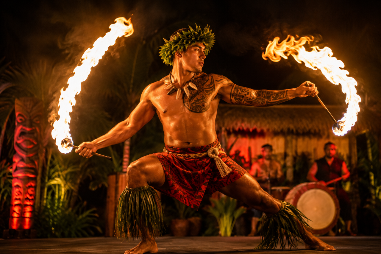Mauka Warriors Luau — Mo'i Experience with Waikiki Transportation
