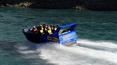 Jet boat pick up from Kerin Forks (Wilkin Valley) to Makarora 