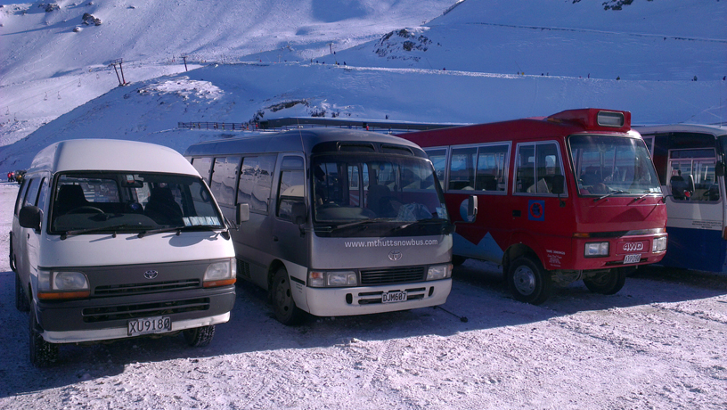 Bus Charter - Christchurch to Mt Hutt or Porters