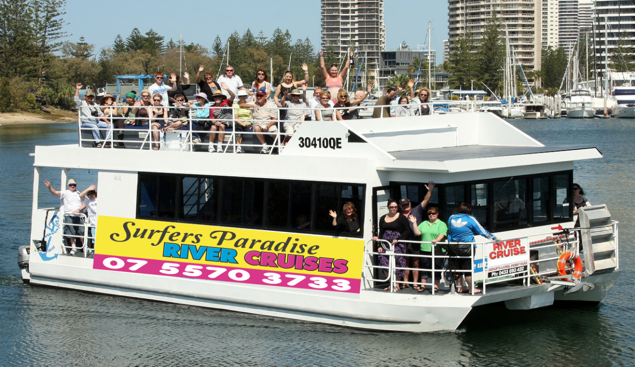 12.15pm Midday Cruise - Surfers Paradise River Cruises Reservations