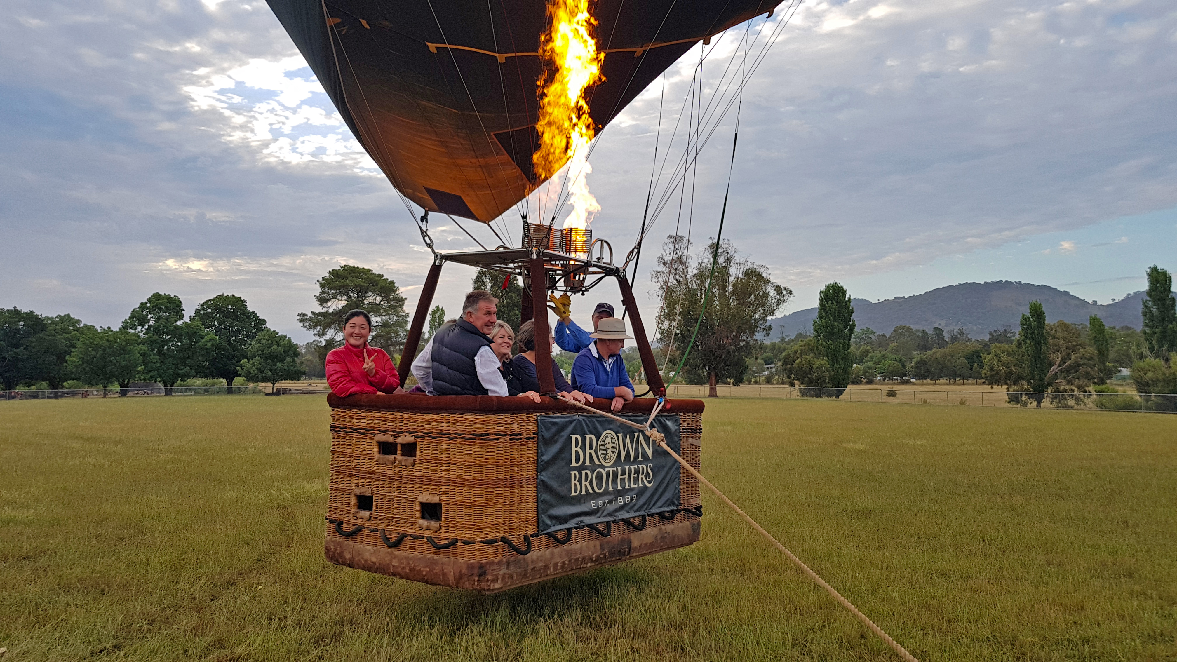 Mansfield Balloon Flight
