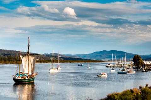 Calm Water Cruise Tasmania Australia