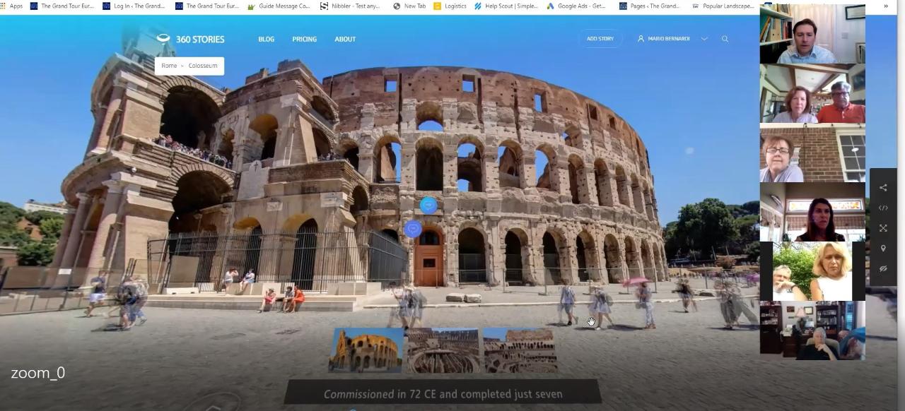 Visita Guidata Virtuale Privata - Live Show interattivo per Aziende ed Eventi