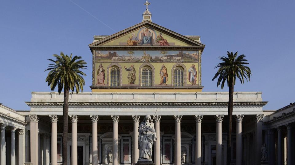 La Basilica di San Paolo Fuori le Mura a Roma - Visita Guidata Virtuale (Registrata) 