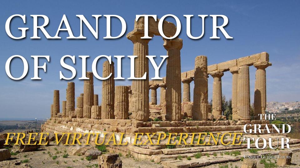 Grand Tour of Sicily: Free Virtual Guided Tour