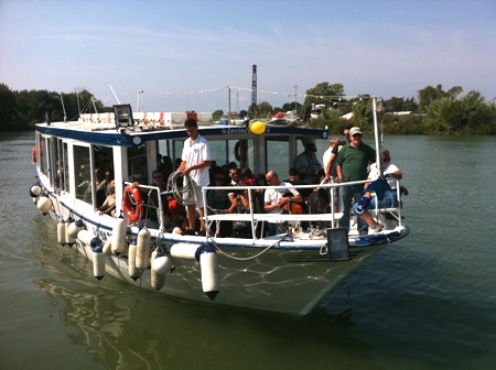 Gita in Battello sul Tevere da Ponte Marconi a Ostia Antica - Italiano