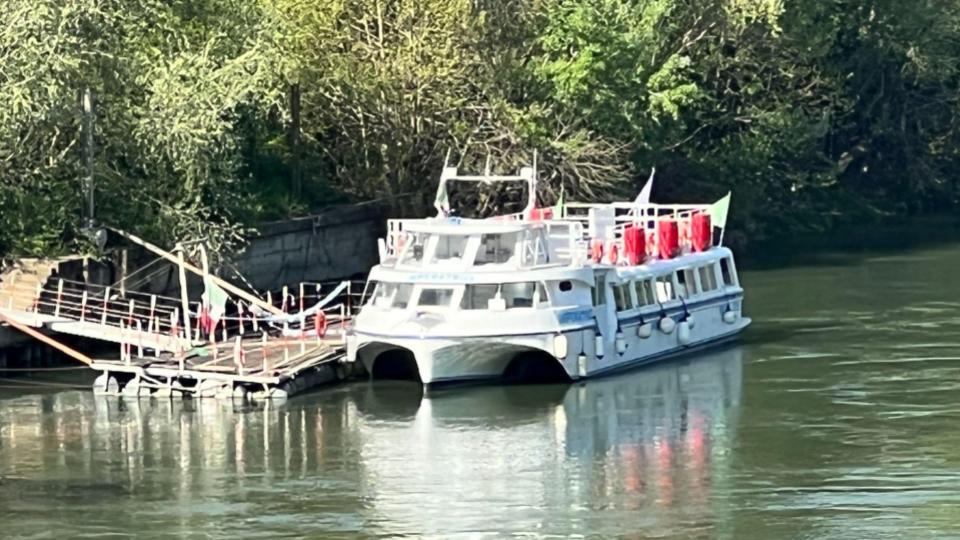 Boat Cruise on the River Tiber - From  Rome Ponte Marconi to Ancient Ostia