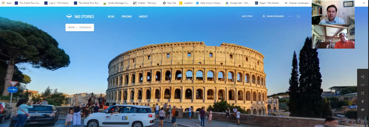 Private Virtual Guided Tour - Corporate e Social Events