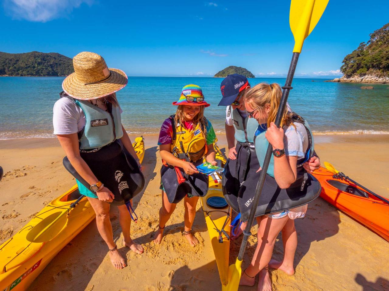 Big Tonga Marine Reserve Overnighter Kaiteriteri Kayaks Reservations