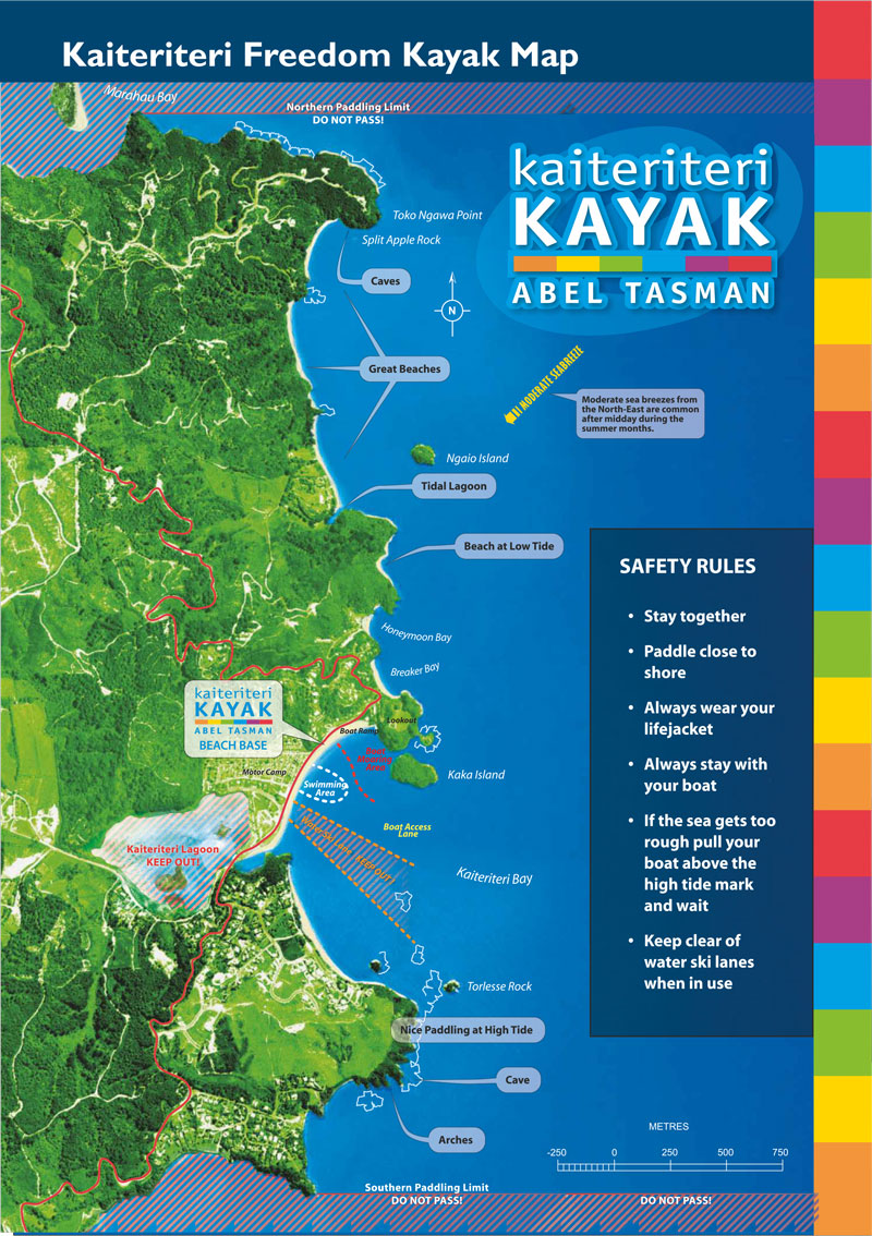 Sea Kayak Hire (4 Hours) Kaiteriteri Kayaks Reservations