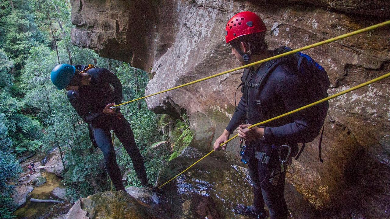 Guide Single Pitch Canyoning  Qualification
