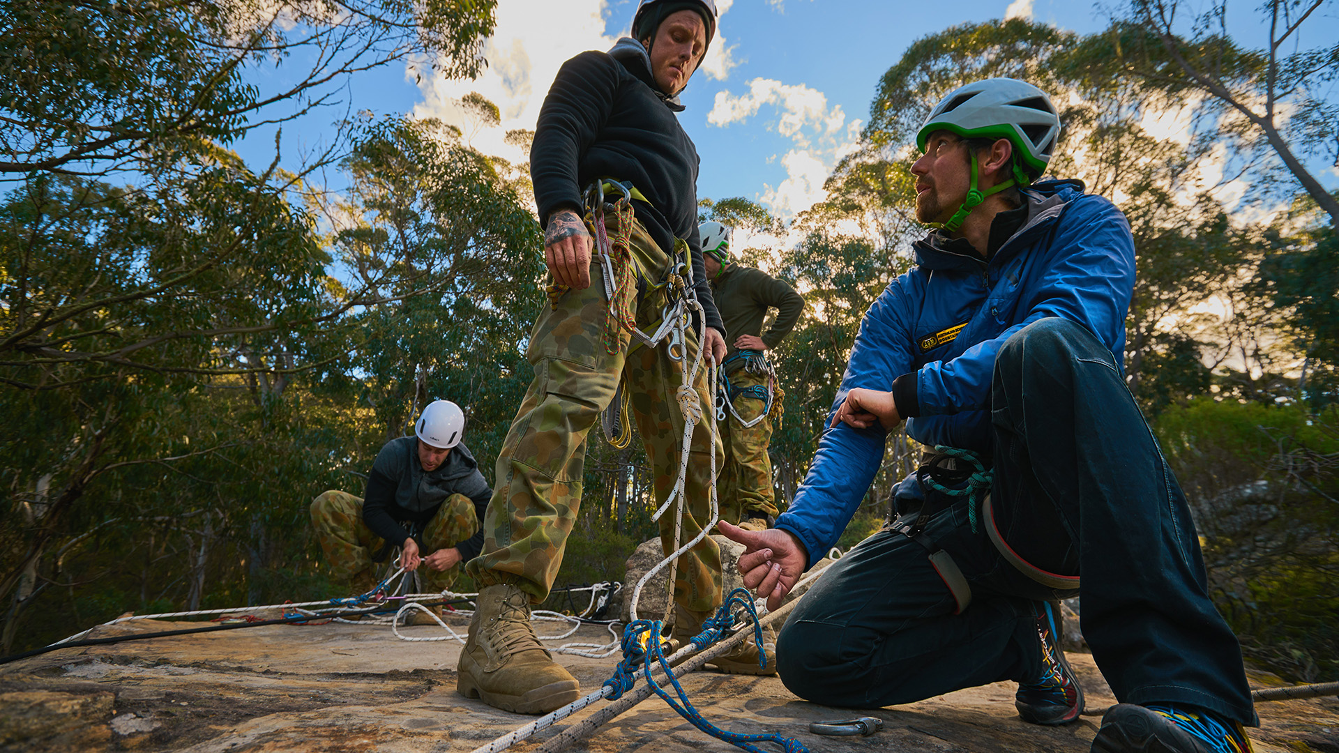 Intermediate Abseiling Skills Australian School of Mountaineering Pty