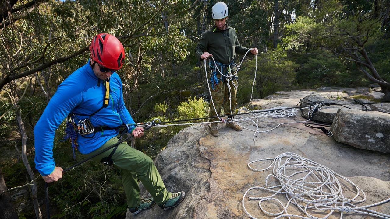 Abseiling Rescue Skills 