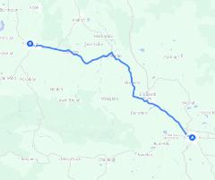 Deloraine to Sheffield