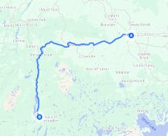 Deloraine to Walls of Jerusalem