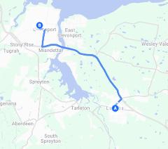 Latrobe to Devonport or Devonport Airport PRIVATE TRANSFER