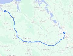 Latrobe to Launceston