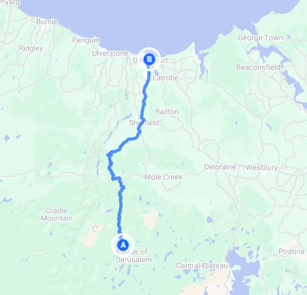 Walls of Jerusalem to Devonport
