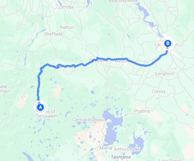 Walls of Jerusalem to Launceston