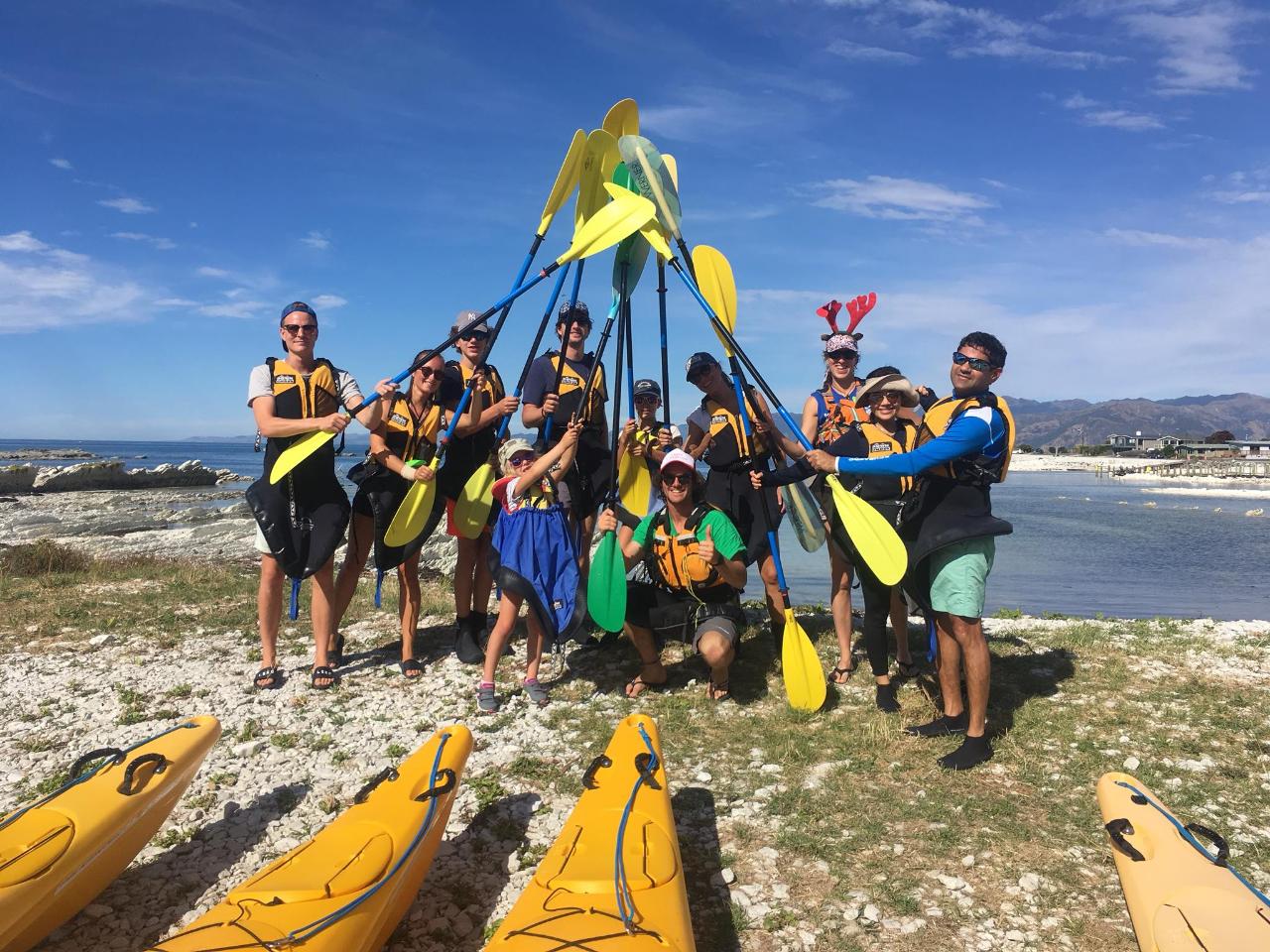 Christmas Day Kayaking 