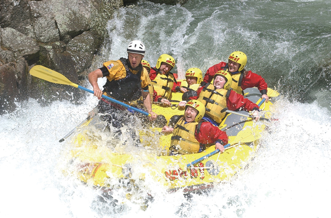 Go White Water Rafting