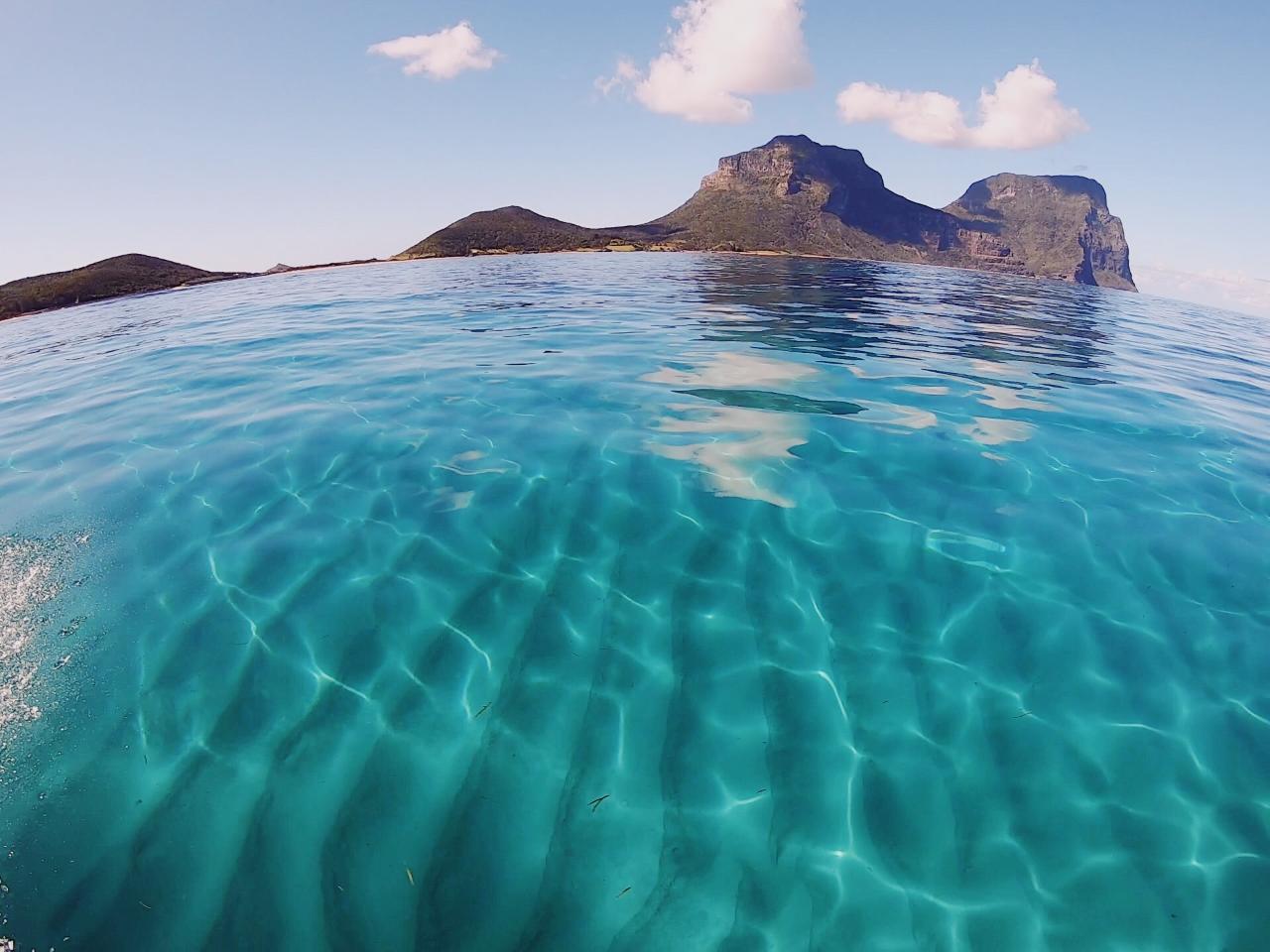 Guided Ocean Kayaking Lord Howe Environmental Tours Reservations