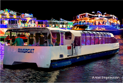 Christmas Lights Cruise - River Cat 8.45pm
