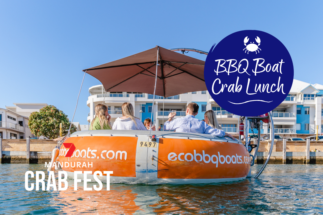 CRAB FEST - 1.5-Hour BBQ Boat Crab Lunch - up to 6 people