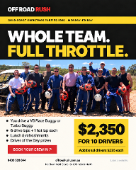 GOLD COAST - V8 & TURBO BUGGY GROUP PACKAGE - 10 Drivers 